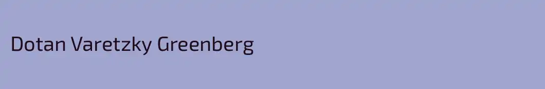 Dotan Varetzky Greenberg